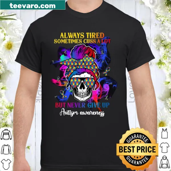 Inspirational shirt promoting autism awareness with a positive message