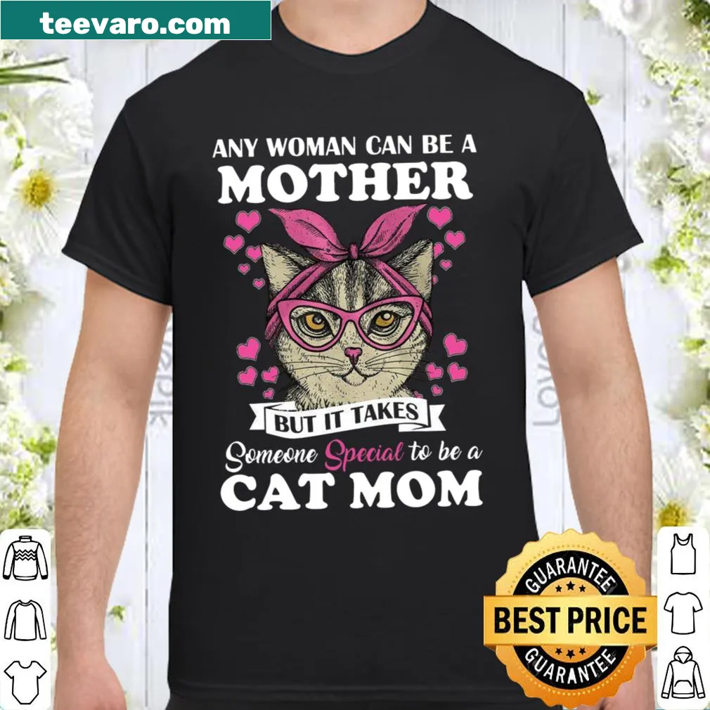 Sentimental shirt for cat moms with a heartfelt message about being special