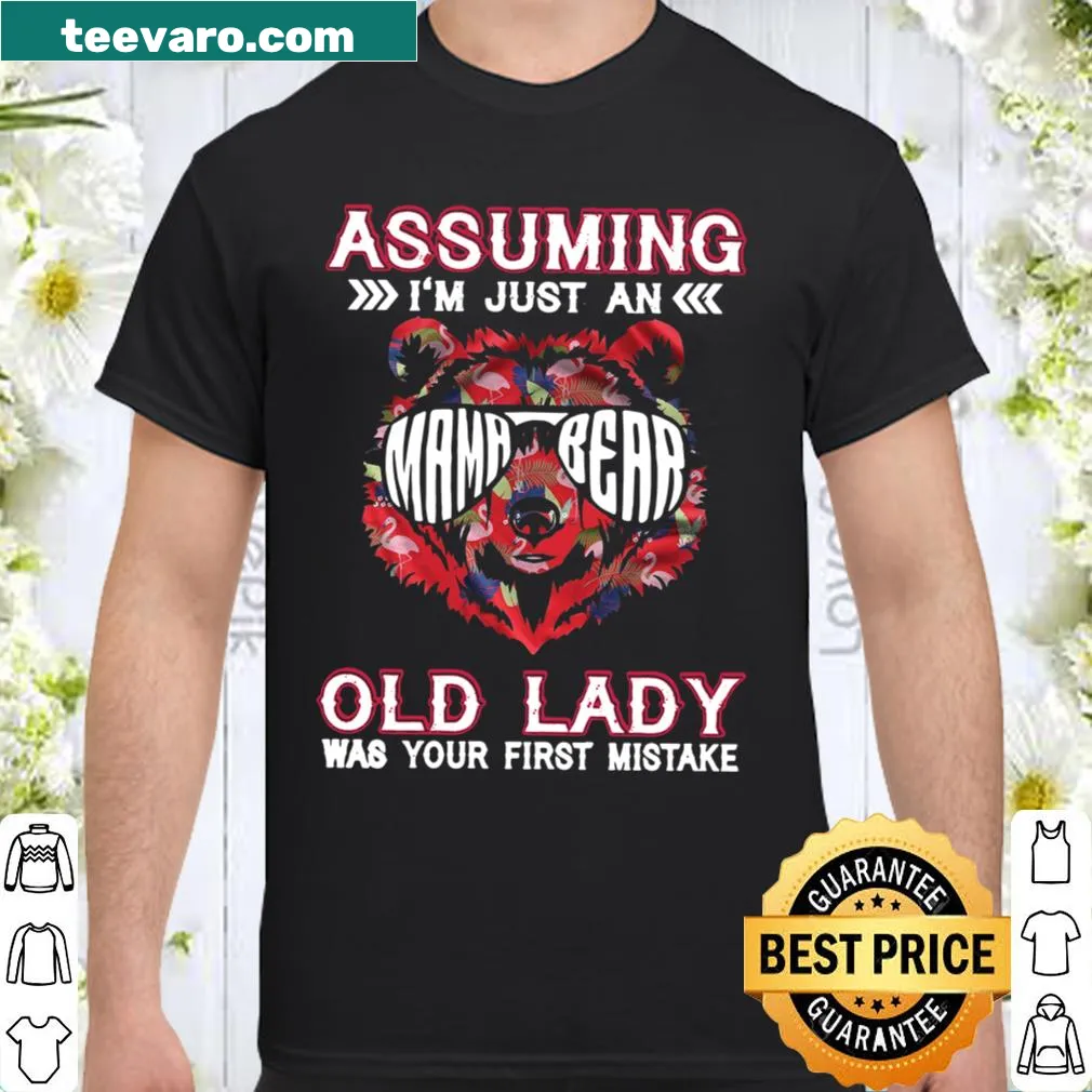 Funny shirt with 'Old Lady' humorous text