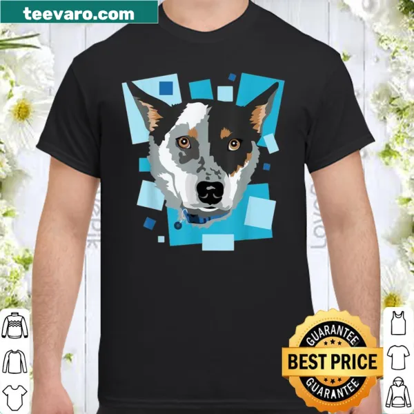 Illustrated Australian Cattle Dog t-shirt design