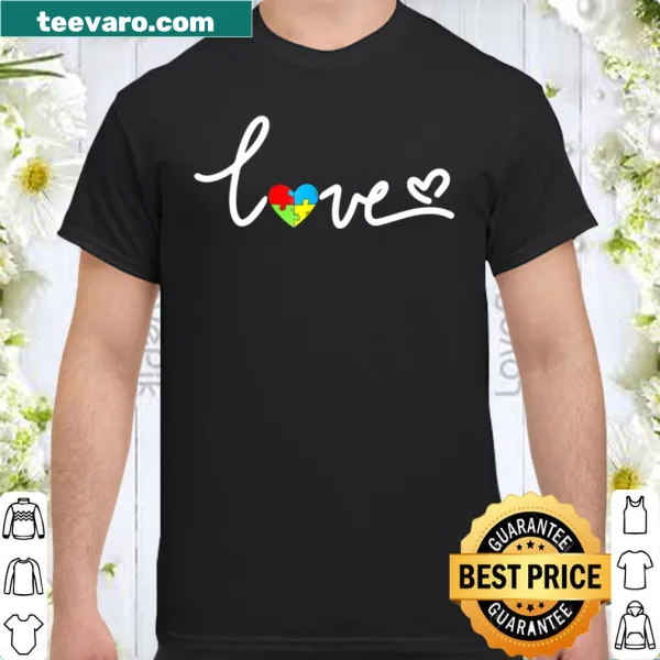 Awareness shirt for autism support featuring a heartfelt message
