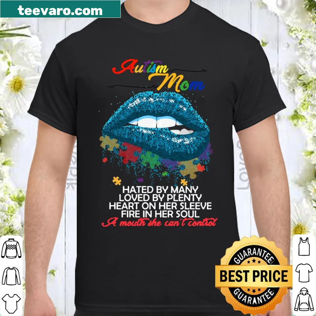 Heartfelt typography design for Autism Moms.