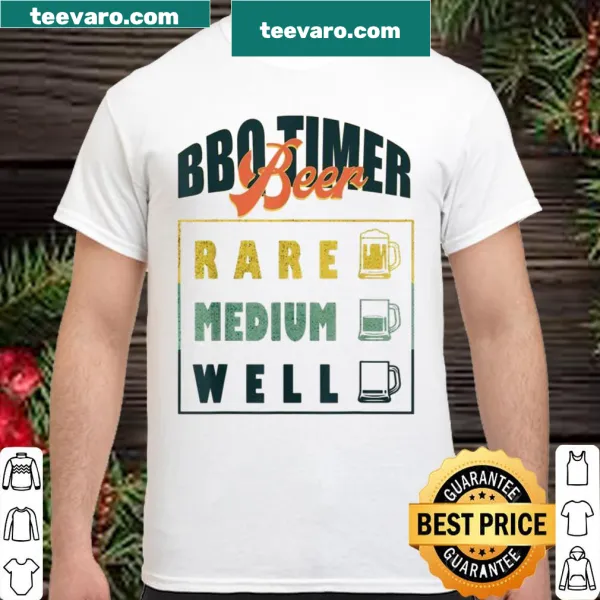 BBQ Timer shirt featuring playful barbecue graphics