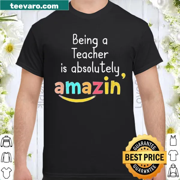 Inspirational shirt celebrating the profession of teaching.