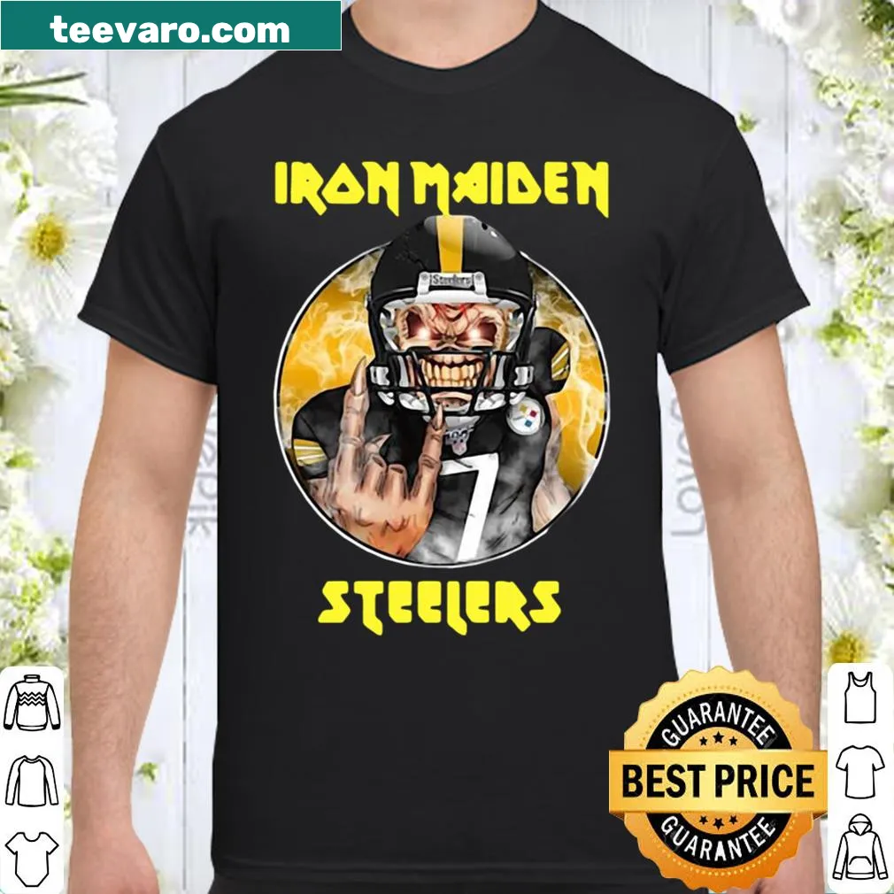 Shirt honoring Ben Roethlisberger with Iron Maiden themes