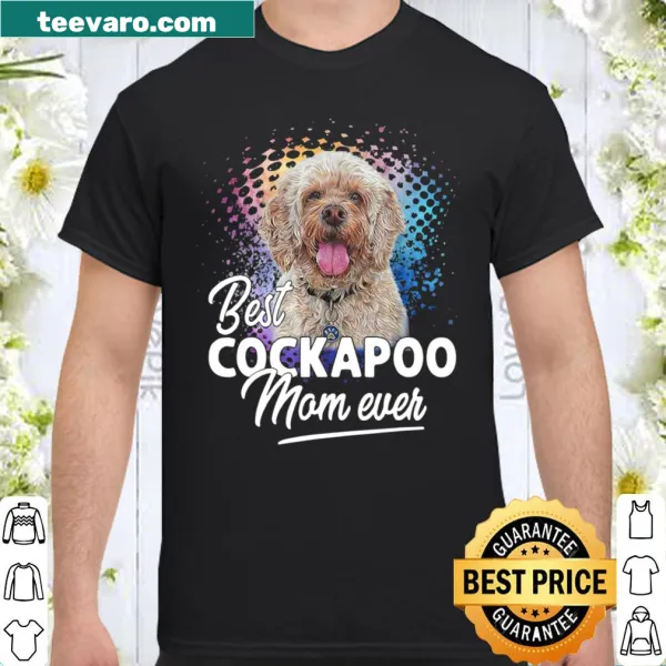 Limited edition shirt for Cockapoo moms with heartfelt typography