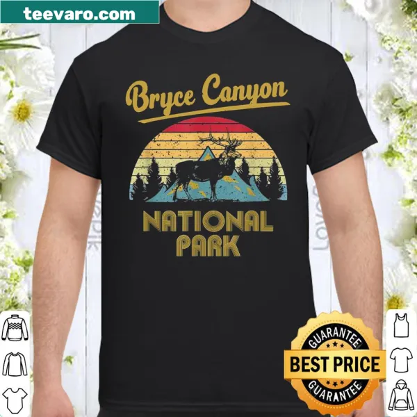 Illustrated shirt featuring Bryce Canyon National Park