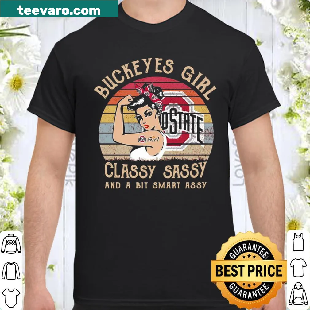 Sassy Buckeyes-themed shirt with playful text
