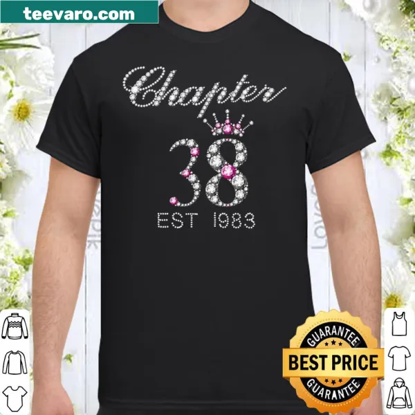 Sentimental shirt marking the year 1983 with stylish typography