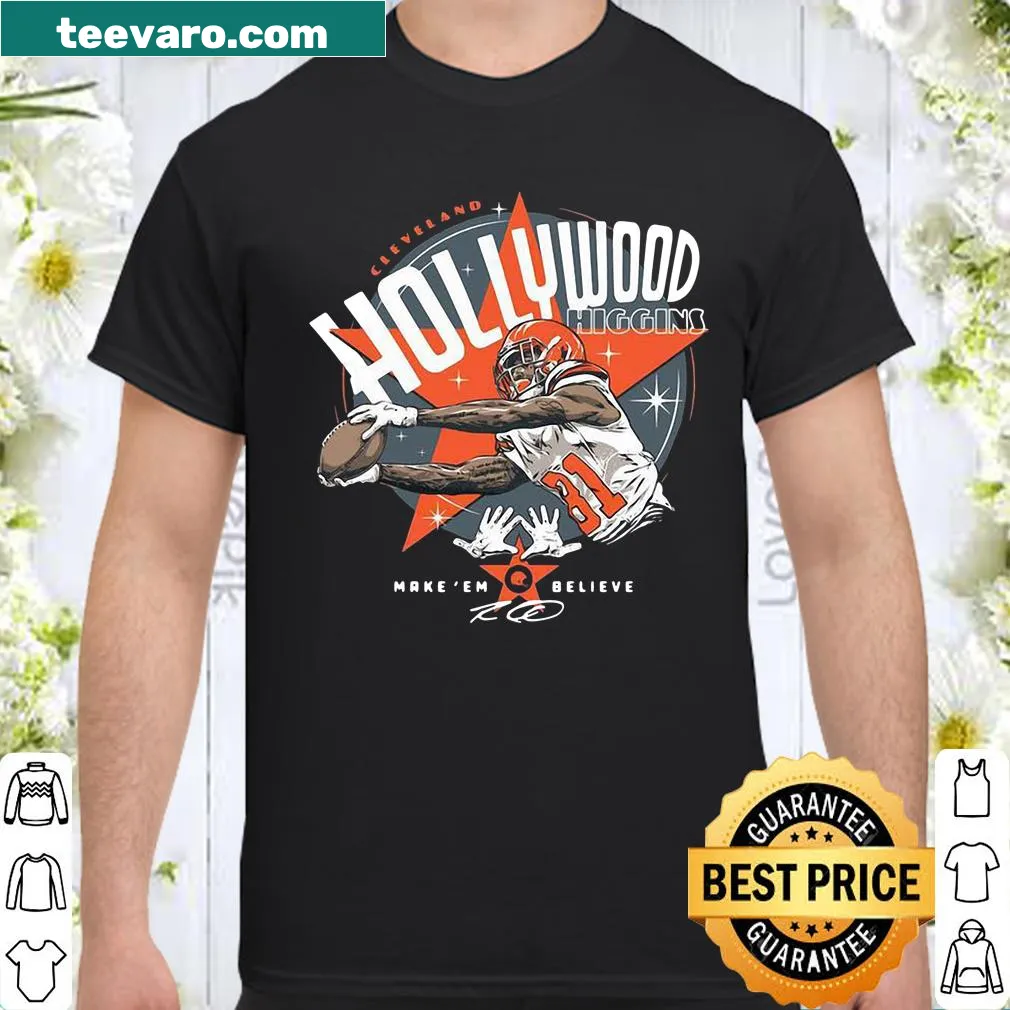 Graphic design for Cleveland Hollywood Higgins T-shirt