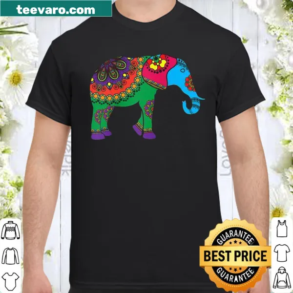 Delightful elephant illustration celebrating Holi Festival
