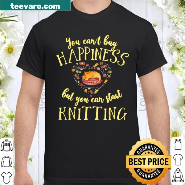 Illustrated shirt celebrating crochet and knitting craftsmanship