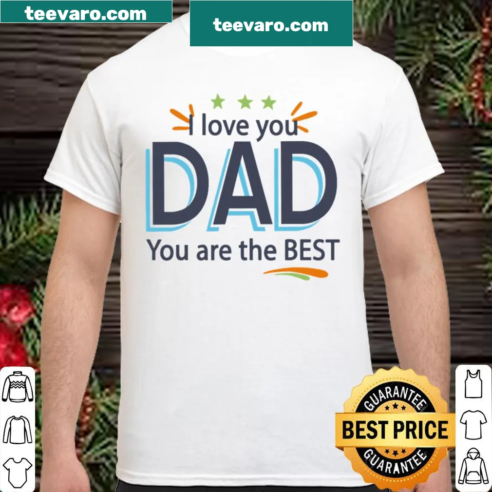 Text celebrating first-time dads in 2021 on a limited shirt