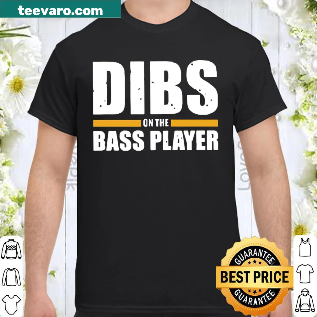 Cheeky music-themed shirt with witty text about bass players