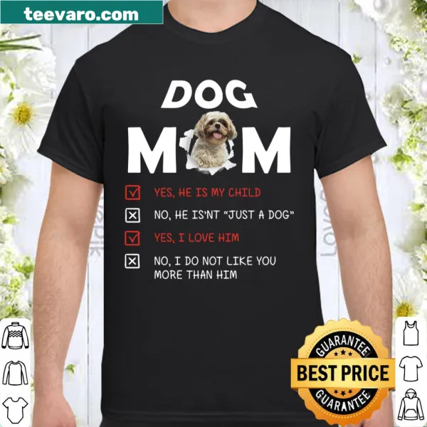 Heartfelt shirt for dog moms expressing their love for their dogs