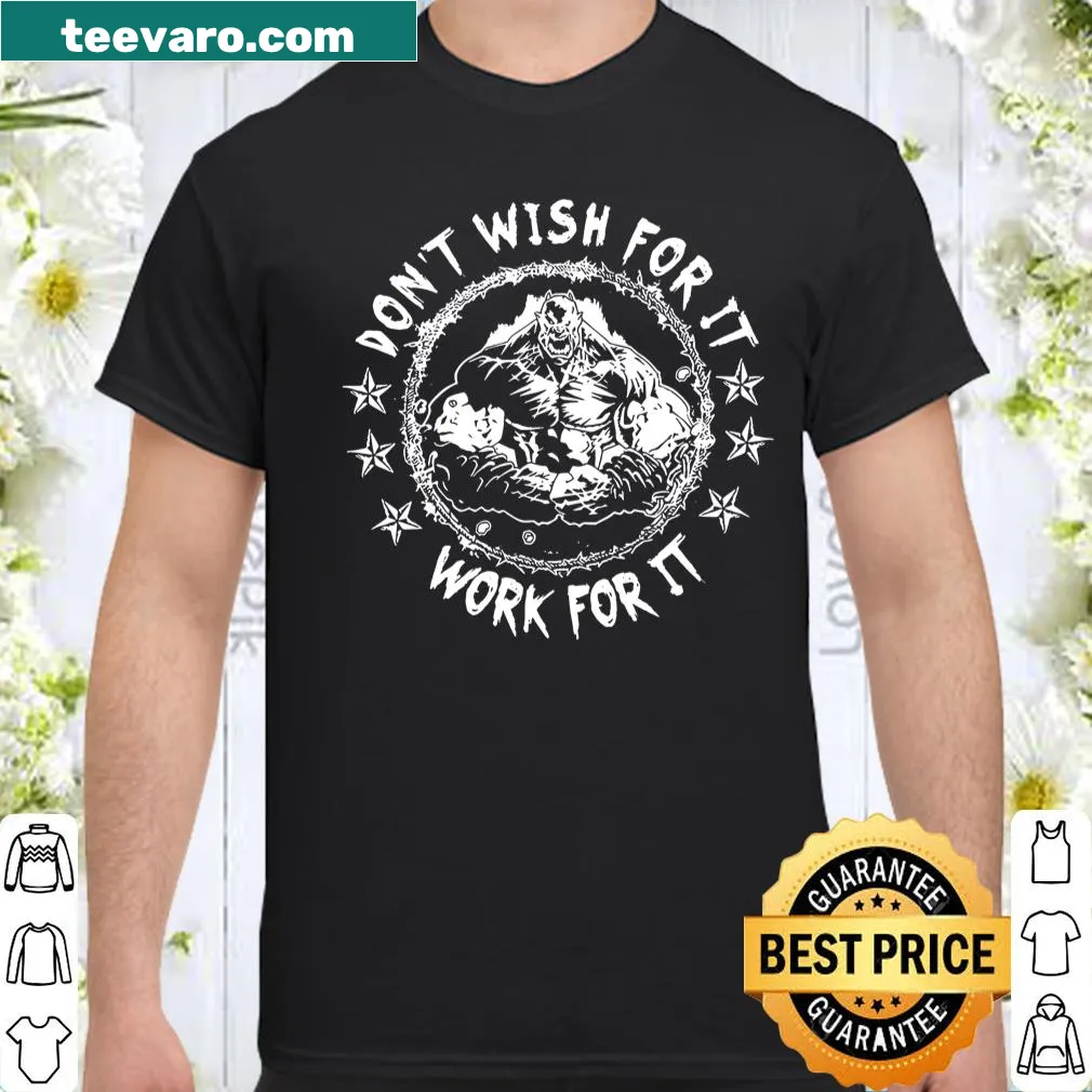 Inspirational shirt with motivational saying
