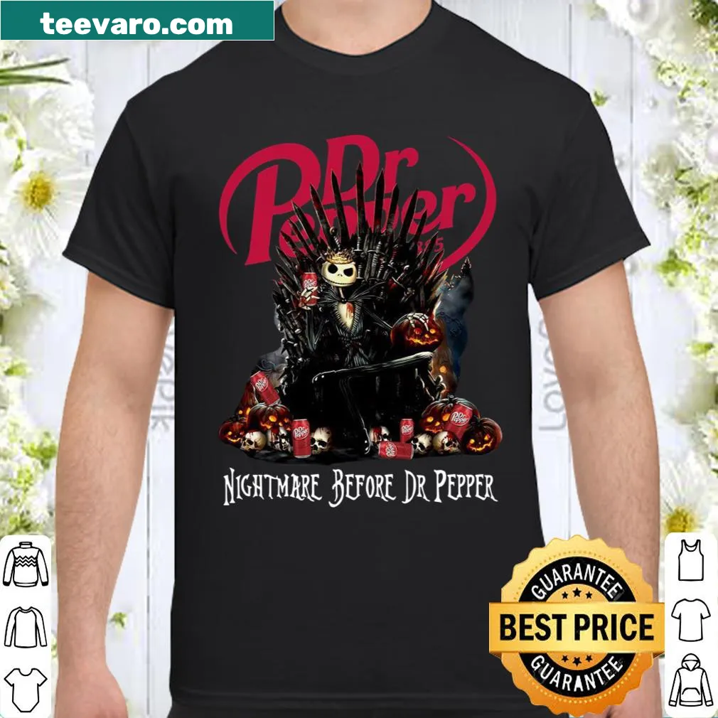 Funny shirt inspired by Dr Pepper and a classic film