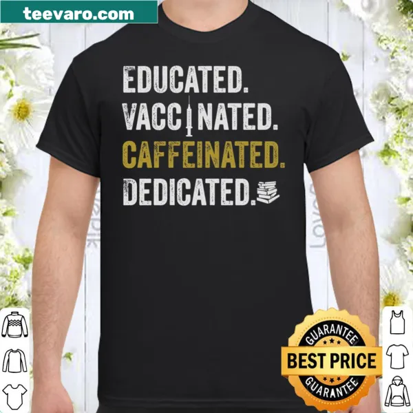 Stylish shirt displaying an empowering phrase about dedication