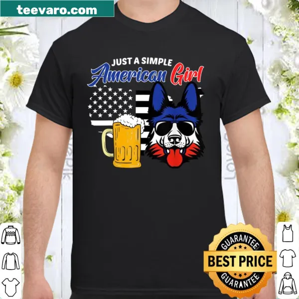 Patriotic shirt blending American and German themes
