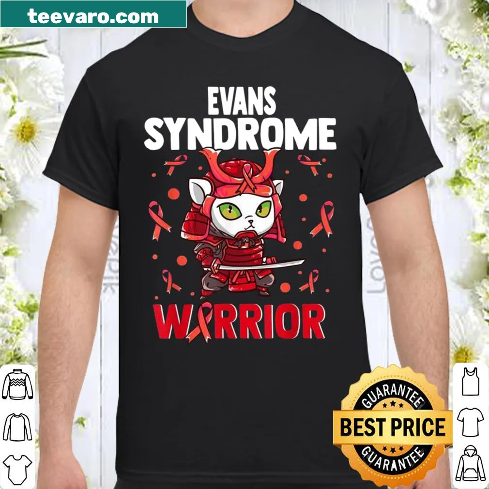 Awareness shirt for Evans Syndrome with a clear inspirational message