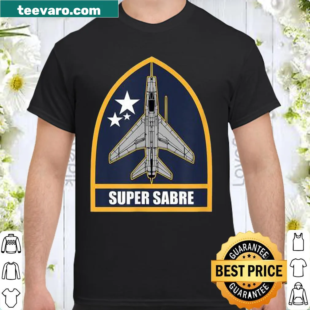 Illustration of the F100 Super Sabre aircraft