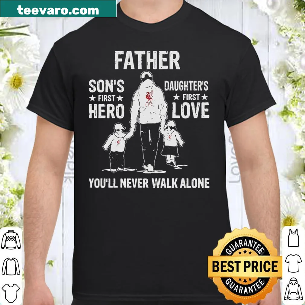 Sentimental typography celebrating fatherhood on a limited edition shirt
