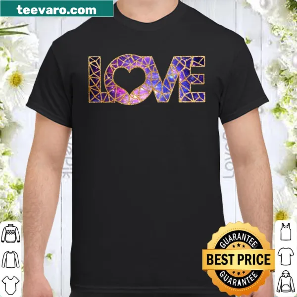 Shirt featuring floral illustrations and butterflies