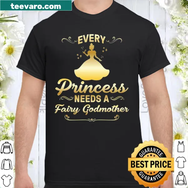 Whimsical shirt featuring a Funny Fairy Godmother design.