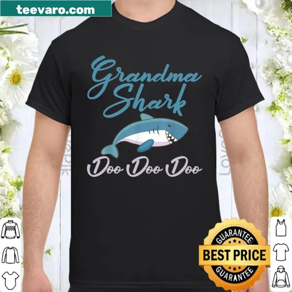 Cute Grandma Shark design for Mother's Day shirt