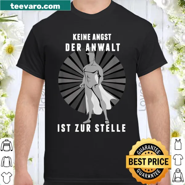 Humorous shirt for law students with clever legal saying