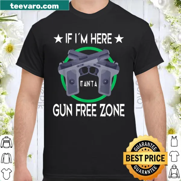 Typography shirt stating 'Gun Rights Gun 2nd Amendment' with bold text