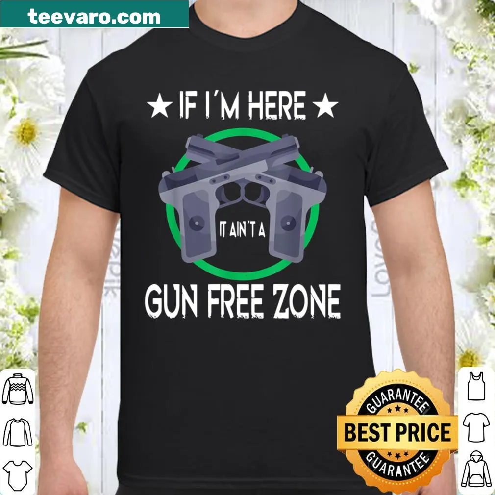 Typography shirt stating 'Gun Rights Gun 2nd Amendment' with bold text