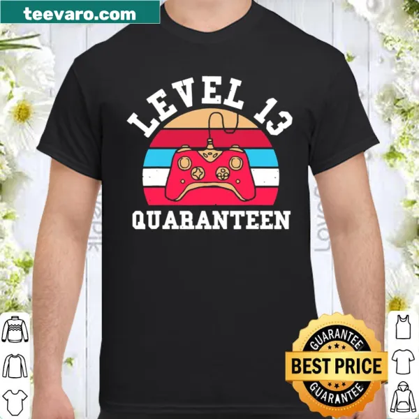 Gaming-themed shirt for a teen's 13th birthday celebration.