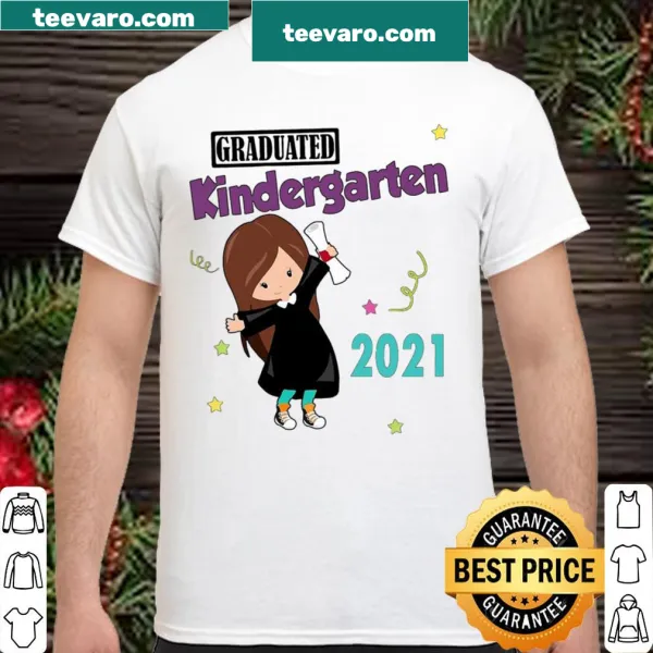 Charming kindergarten graduation shirt for girls celebrating education