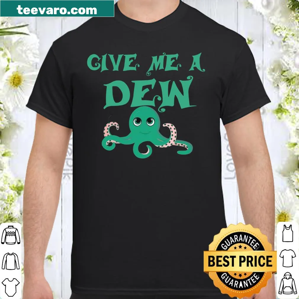 Playful mountain drink graphic design on a casual t-shirt