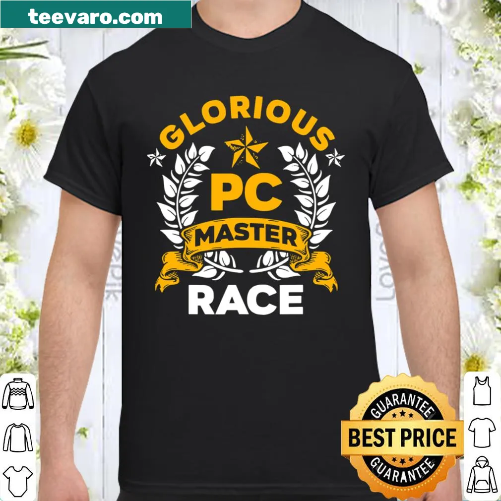 Bold typography celebrating PC gaming culture