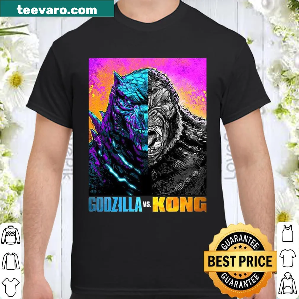 Design featuring Godzilla vs. Kong, ideal for monster movie enthusiasts.