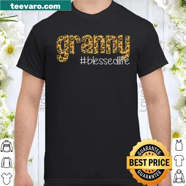 Typography design featuring 'Blessed Life' for grandmothers.