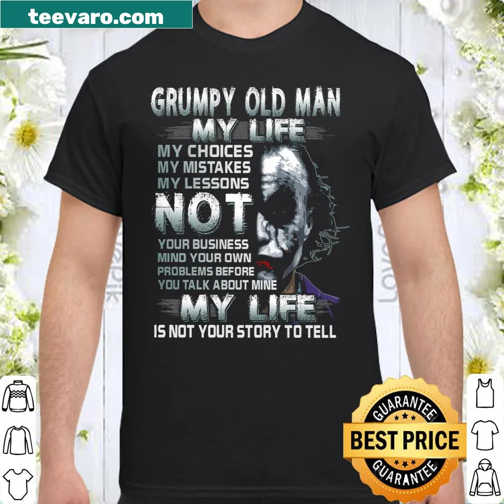 Bold typography statement on life choices and lessons