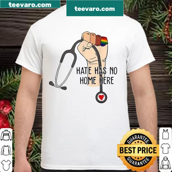 Supportive shirt promoting love and unity