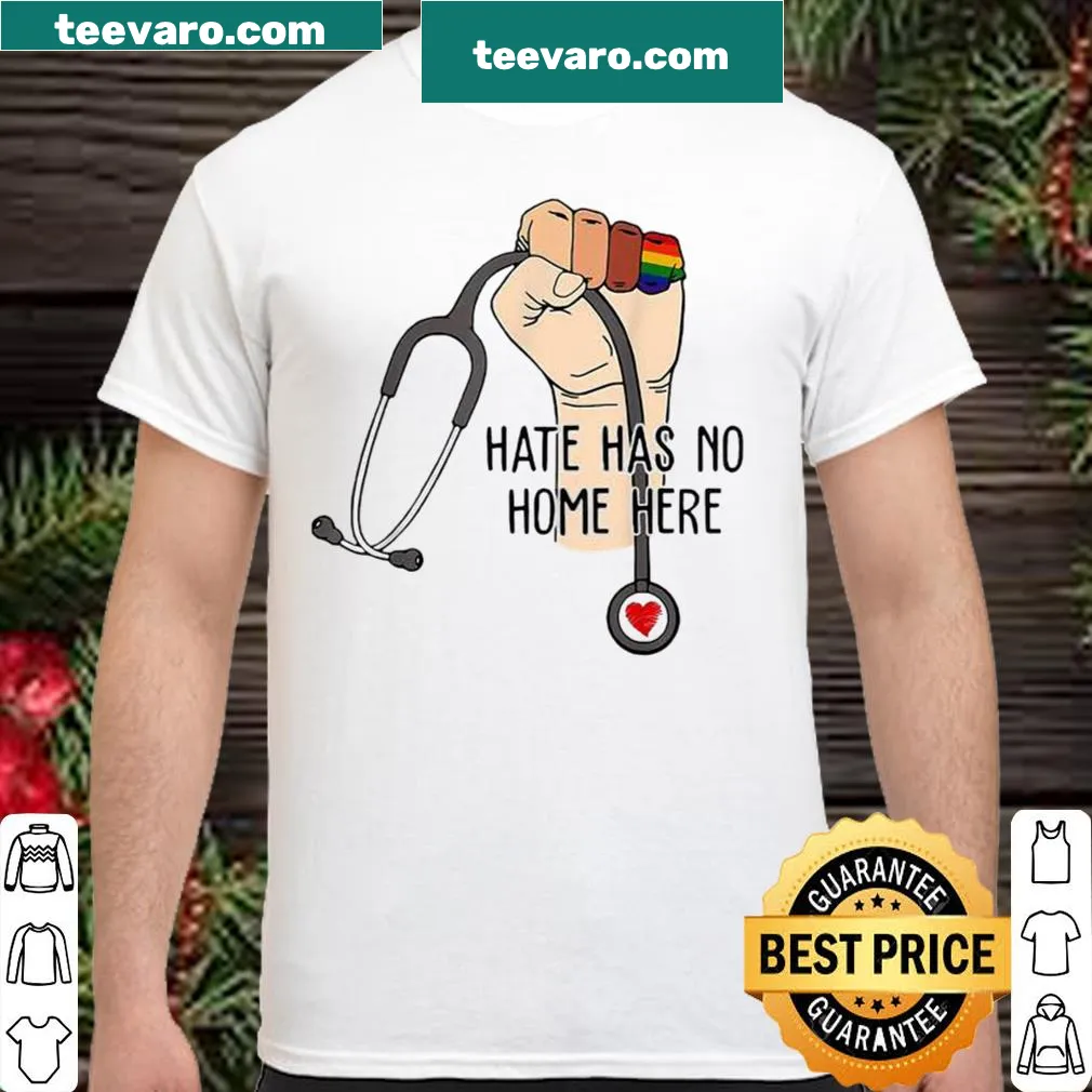 Supportive shirt promoting love and unity