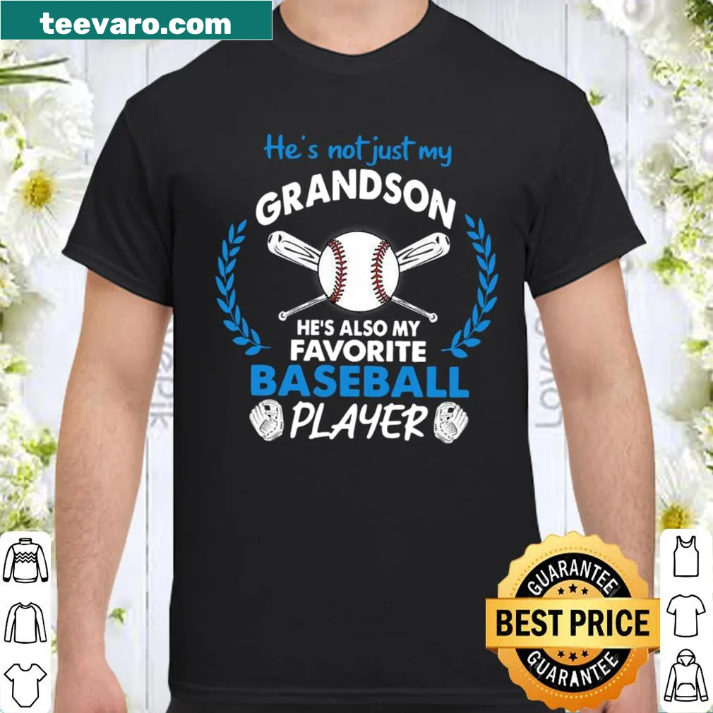 Sentimental shirt honoring grandson as favorite baseball player