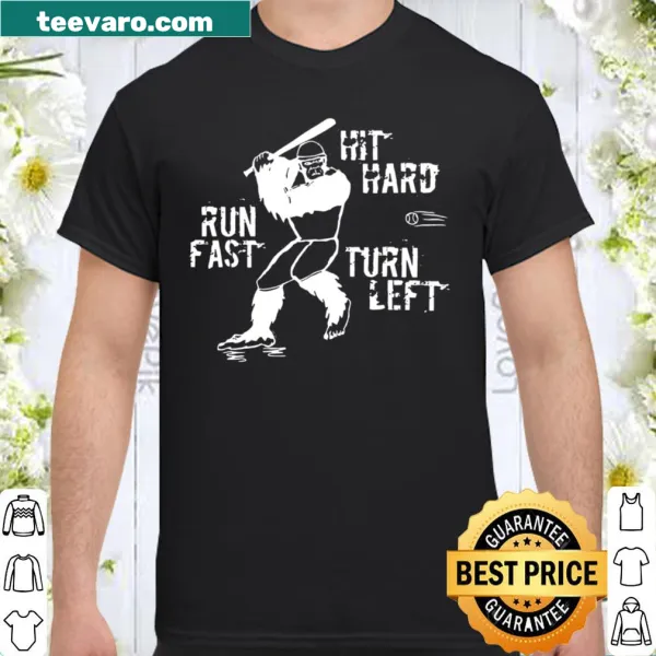 Sporty shirt with humorous slogan and Bigfoot theme