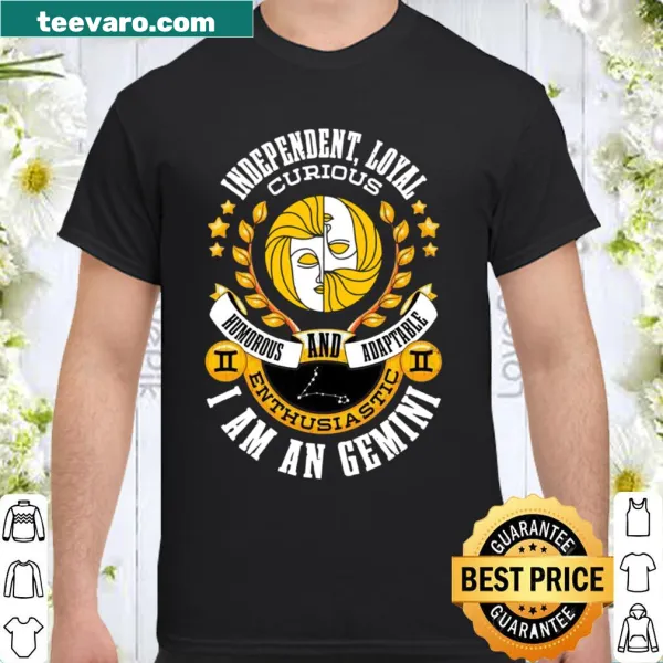 Shirt featuring the phrase 'I Am A Gemini' for astrology lovers