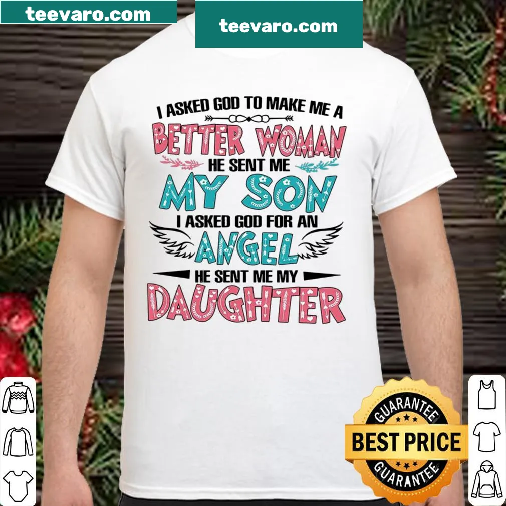 Sentimental typography shirt for mothers expressing love for their children