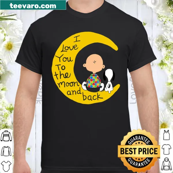 Shirt with 'I Love You To The Moon And Back' text