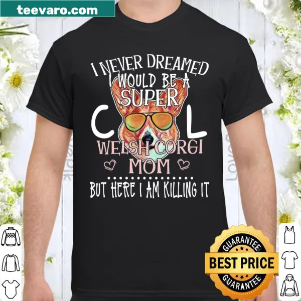 Corgi mom pride graphic t-shirt