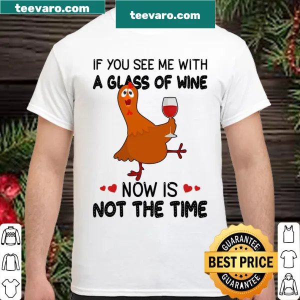Graphic tee with humorous wine quote