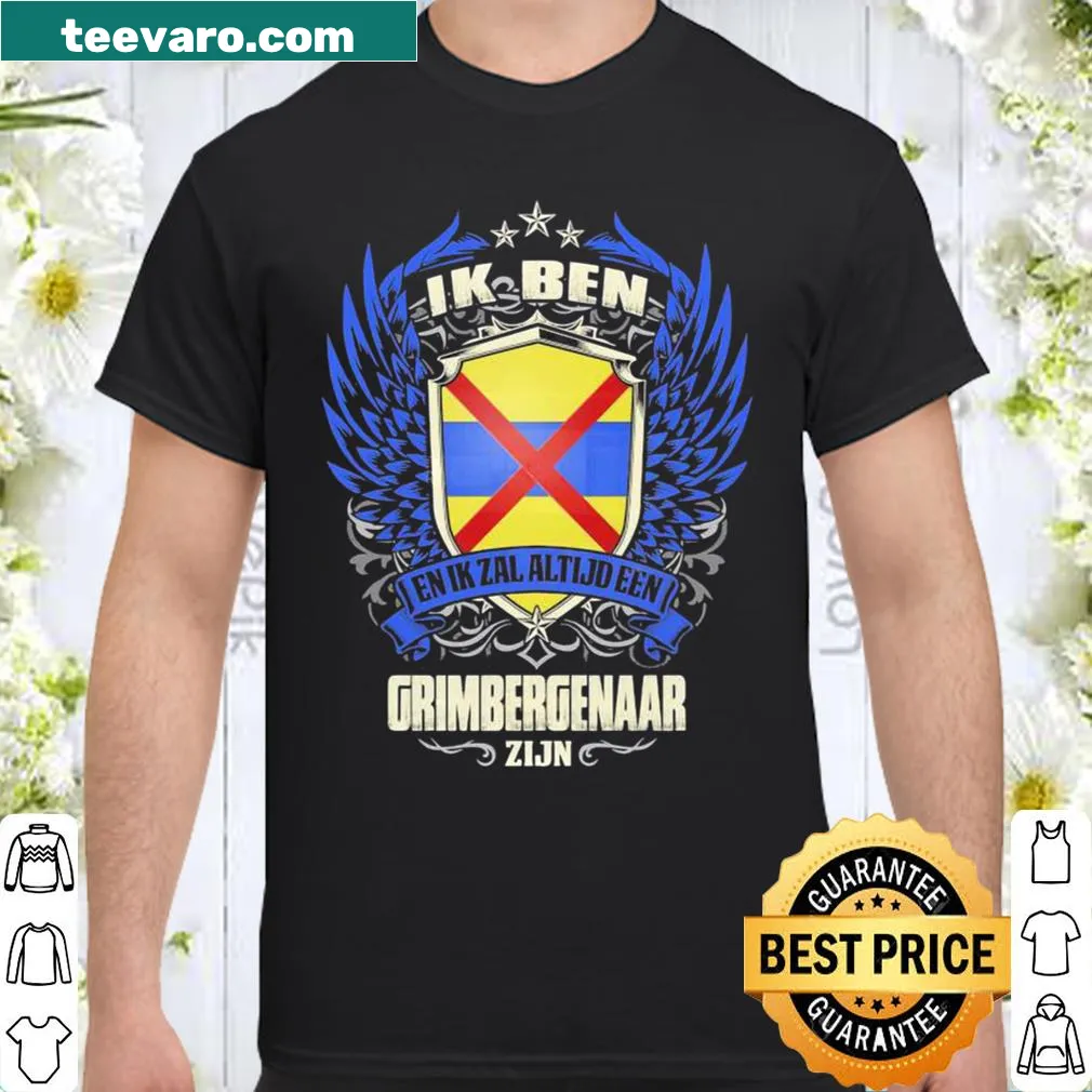 Shirt expressing pride in Grimbergen heritage