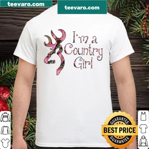 Country girl shirt with bold text declaring pride in country lifestyle